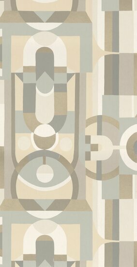 Casamance Faubourg Des Lumi&egrave;res 76250100 - Wit Behang