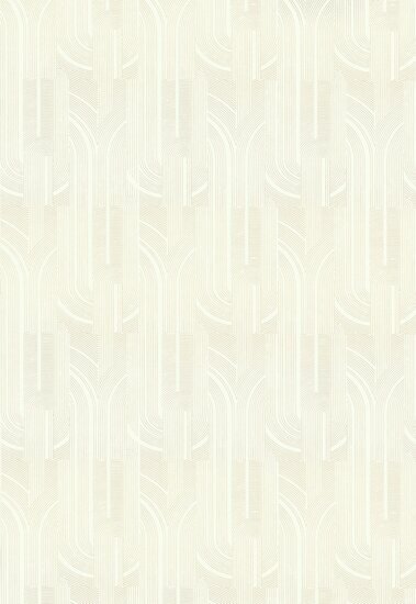 Casamance Faubourg Des Lumi&egrave;res 76281732 - Wit Behang