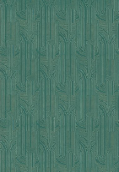 Casamance Faubourg Des Lumi&egrave;res 76282038 - Groen Behang