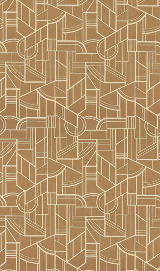 Casamance Faubourg Des Lumi&egrave;res 76292752 - Beige Behang