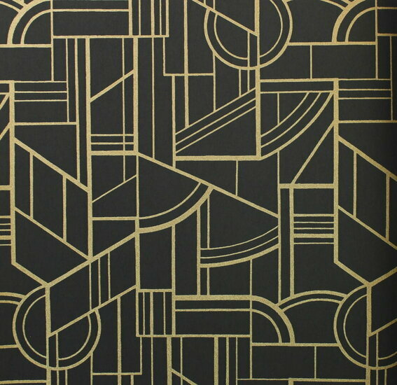 Casamance Faubourg Des Lumi&egrave;res 76293058 - Grijs Behang