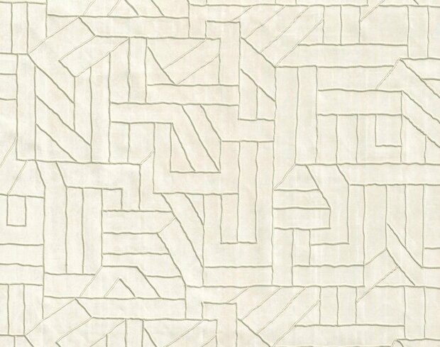Arte Le Couturier LA DERIVE 58500 Cr&egrave;me Behang
