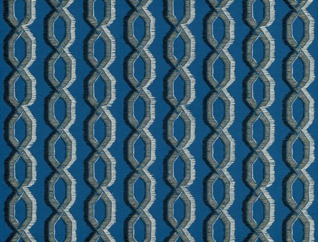 Arte Le Couturier FRANGES 58522 Blauw Behang