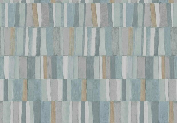 HookedOnWalls ACADEMY - A TRIBUTE TO GK RITTER TILES 25613 Behang