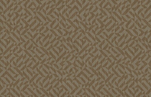 HookedOnWalls CABANE YUCCA 20952 Bruin Behang