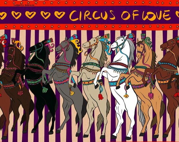 HookedOnWalls ENRIQUEZLAND CRAZY HORSE 25530 Behang