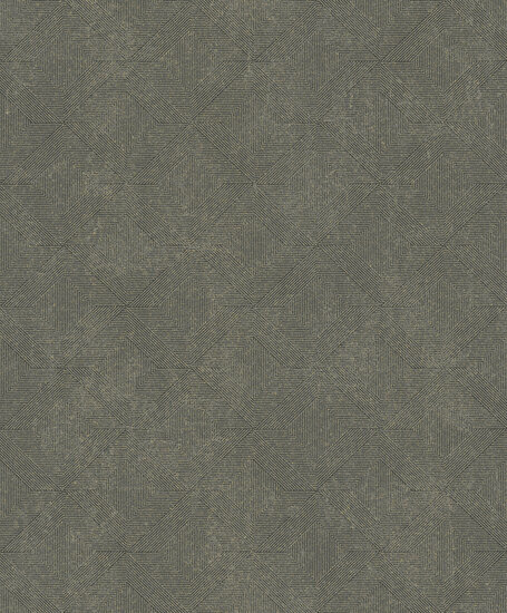 Dutch Wallcoverings Omura A68201 Zwart / Goud Behang