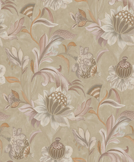 Dutch First Class Arabesque 36351 Bruin Behang