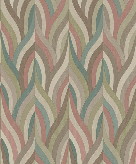 Dutch First Class Arabesque 36374 Multicolours Behang