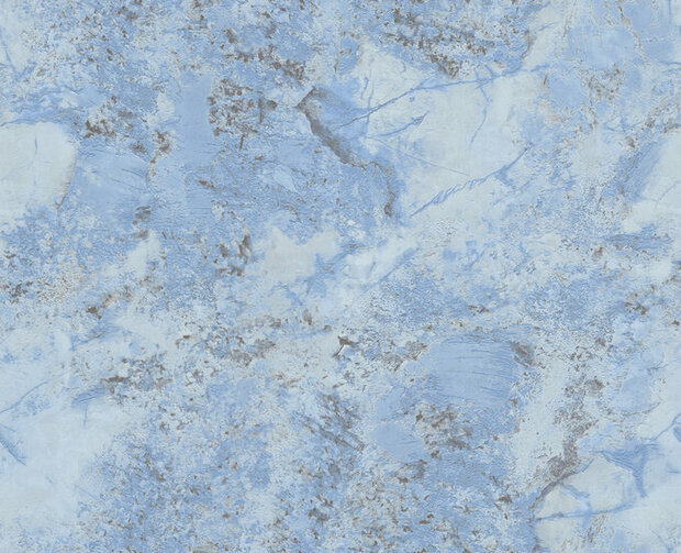 Dutch First Class Carrara Best 85602 Blauw Behang