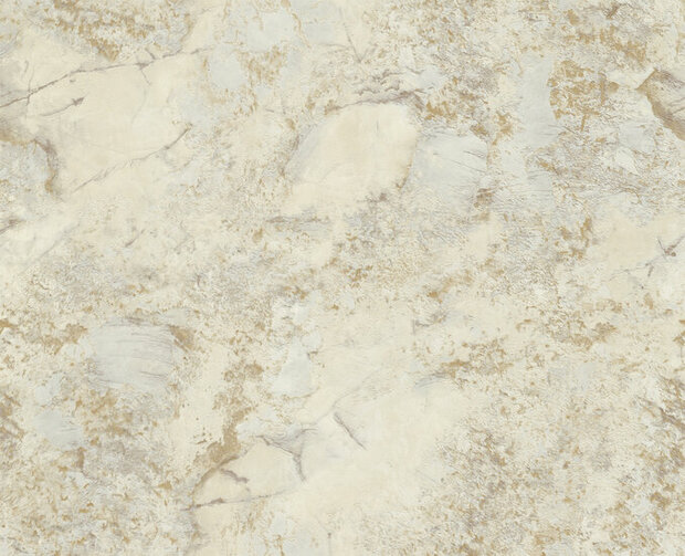 Dutch First Class Carrara Best 85606 Beige / Goud Behang
