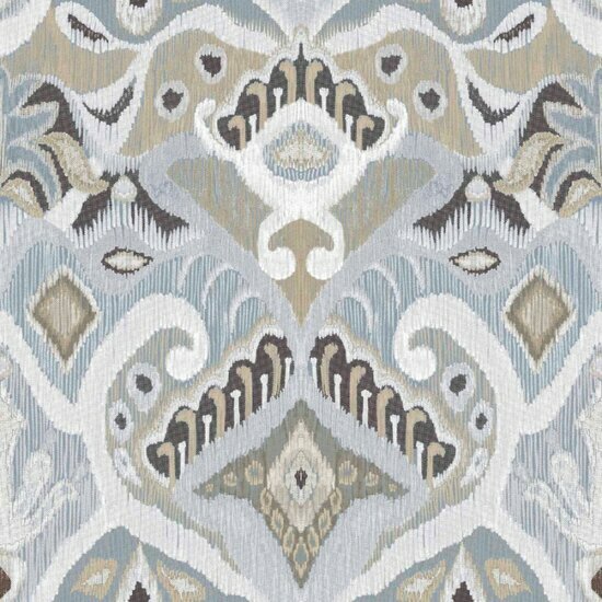 Noordwand Thai 26426 Blauw Beige Behang