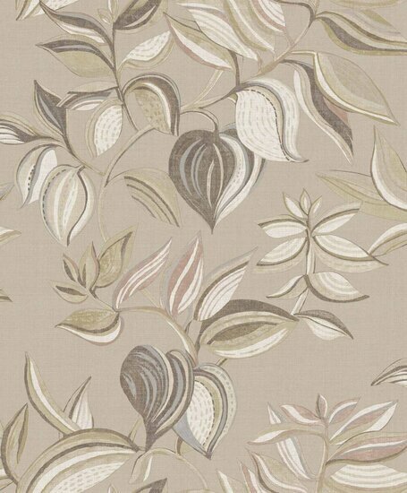 Noordwand Thai 26433 Beige Roze Behang
