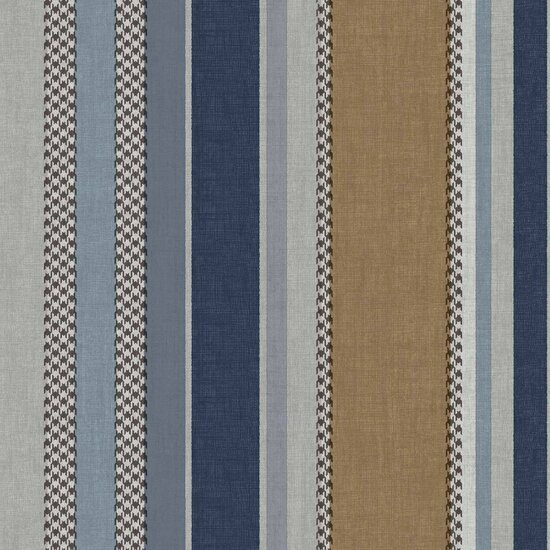 Noordwand Thai 26456 Blauw Bruin Behang