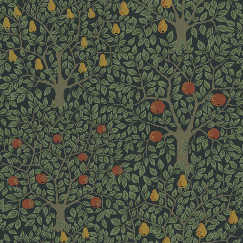 Midbec Gr&ouml;nhaga 44110 - Zwart Behang