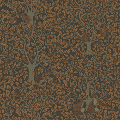 Midbec Gr&ouml;nhaga 44114 - Bruin Behang