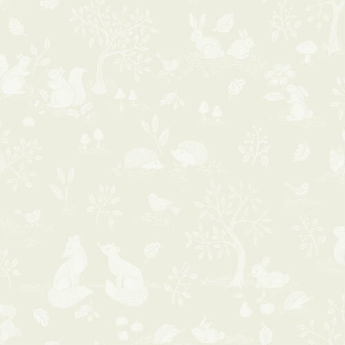 Midbec Gr&ouml;nhaga 44125 - Wit Behang