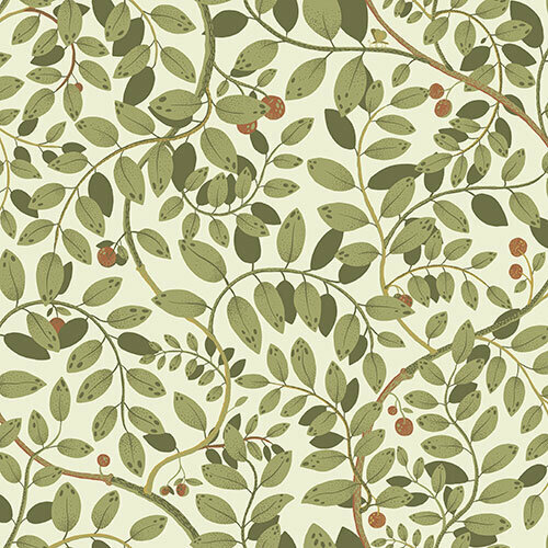 Dutch First Class Midbec Lina 2 65107 - Groen Behang