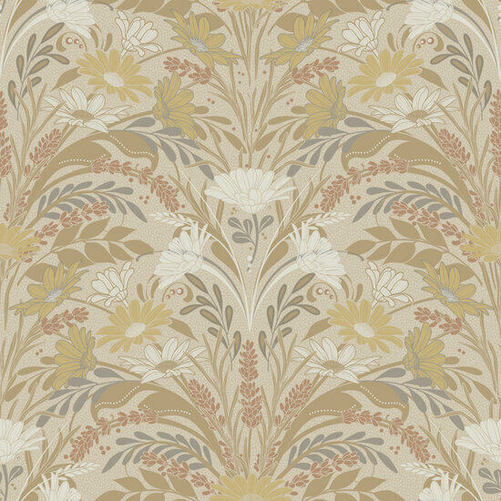 Dutch First Class Midbec Sunnano 24118 - Geel Behang