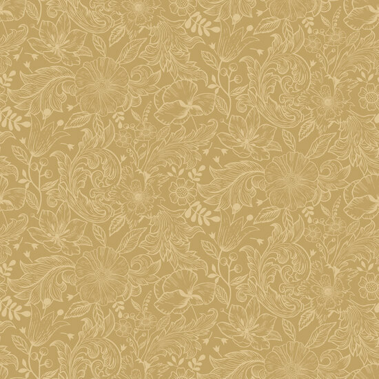 Dutch First Class Midbec Angas 13127 - Geel Behang