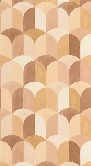 Caselio Azur AZU105448465 - Rood Behang