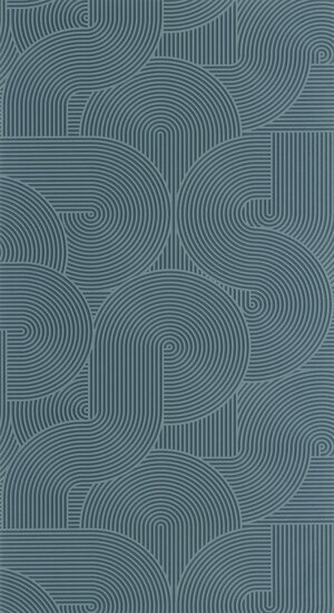 Caselio Graphic GPC105516654 - Blauw Behang