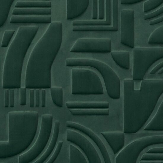 Casamance Arcane 71490113 - Groen Behang