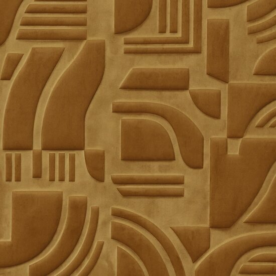 Casamance Arcane 71490349 - Bruin Behang