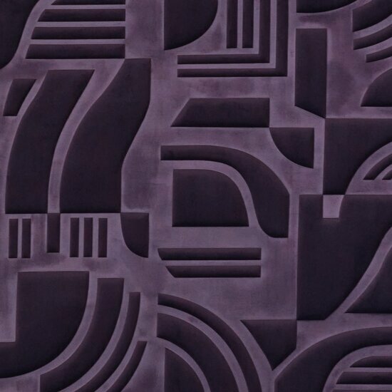 Casamance Arcane 71490466 - Paars Behang