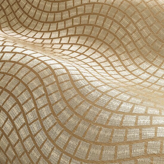 Casamance Hikari 71350108 - Bruin Behang