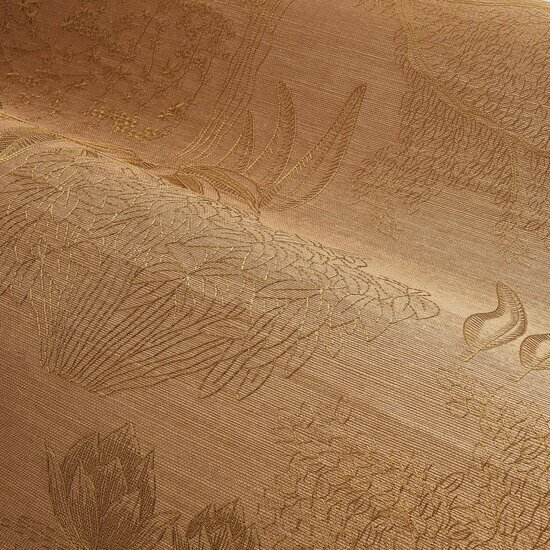 Casamance Hikari 71360212 - Bruin Behang