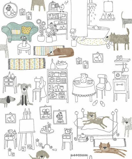 Zoom by Masureel Be Happy HAP601 Behang