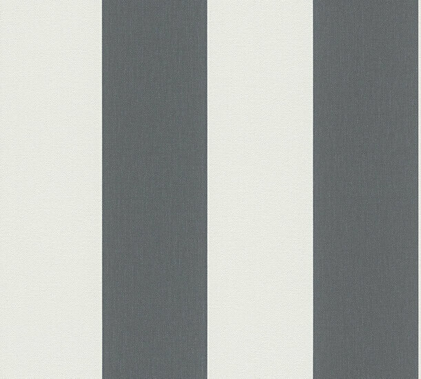 AS Creation Pure Elegance - 1790-50 / 179050 Zwart Behang