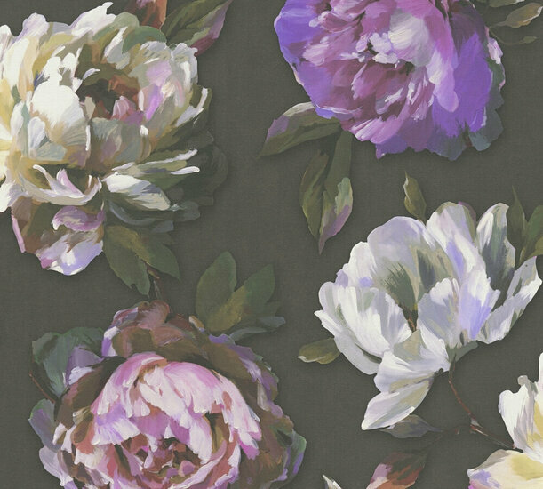 AS Creation PintWalls II - 39609-1 / 396091 Zwart Behang