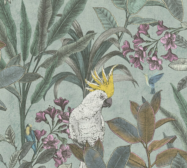 AS Creation PintWalls II - 39748-2 / 397482 Groen Behang