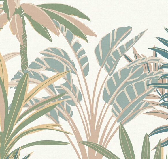 Rasch Sch&ouml;ner Wohnen Cosy Living 366754 Roze Behang