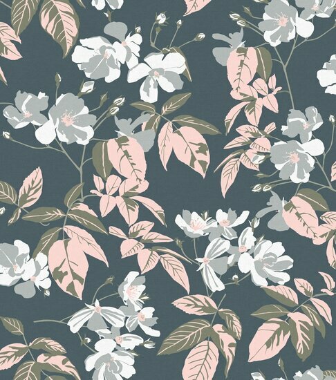 Rasch Sch&ouml;ner Wohnen Cosy Living 366846 Blauw Behang