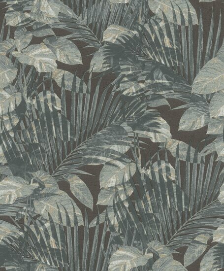 Rasch Sch&ouml;ner Wohnen Cosy Living 600179 Blauw Behang