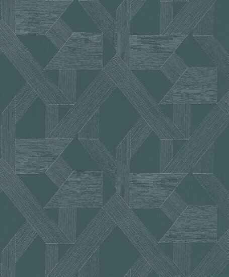 Rasch Sch&ouml;ner Wohnen Cosy Living 600414 Blauw Behang