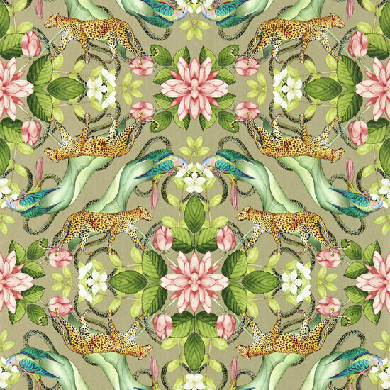 Clarke &amp; Clarke Botanical Wonders W0131/03 - Roze Behang