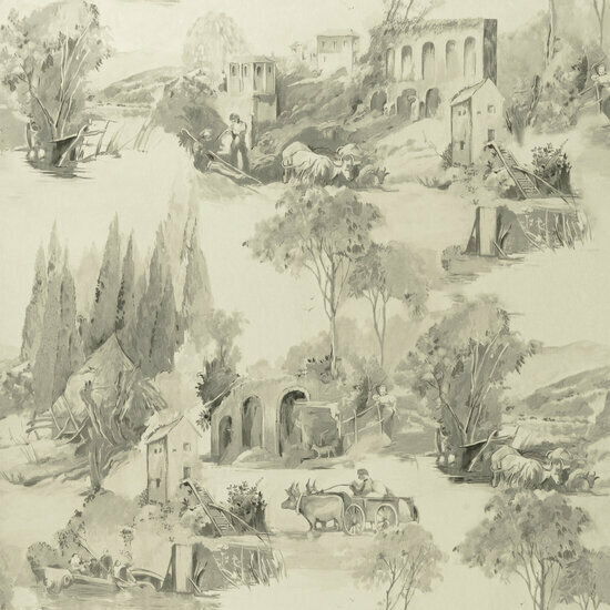 Clarke &amp; Clarke Colony W0080/04 - Beige Behang