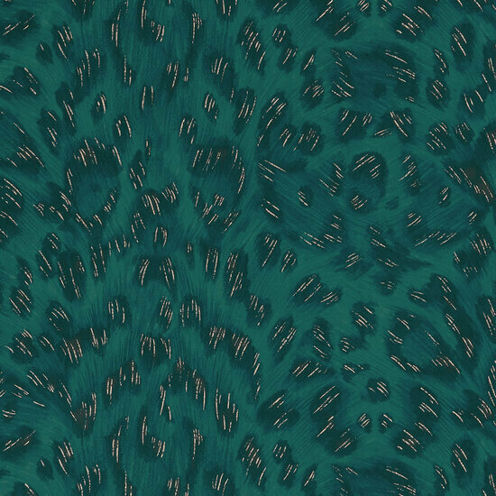 Clarke &amp; Clarke Wilderie W0115/11 - Blauw Behang