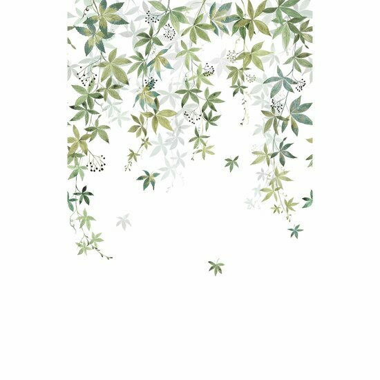Casadeco Wonderwalls 2 200067204 - Groen Behang