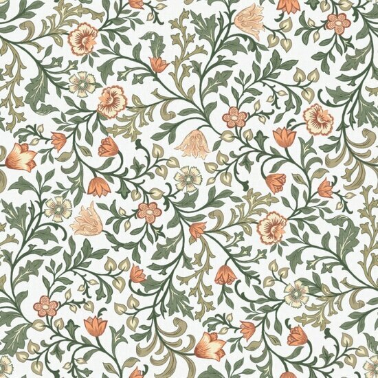 Noordwand Heritage 47626 Groen Oranje Behang