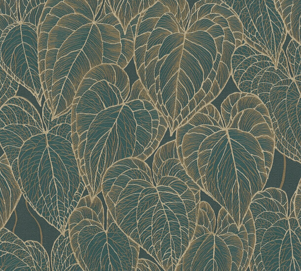 AS Creation Daniel Hechter 7 - 78128-1 / 781281 Groen Behang