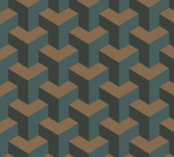 AS Creation Daniel Hechter 7 - 78150-2 / 781502 Blauw Behang