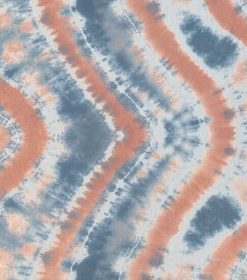 Rasch Beachhouse 367621 Blauw / Oranje Behang