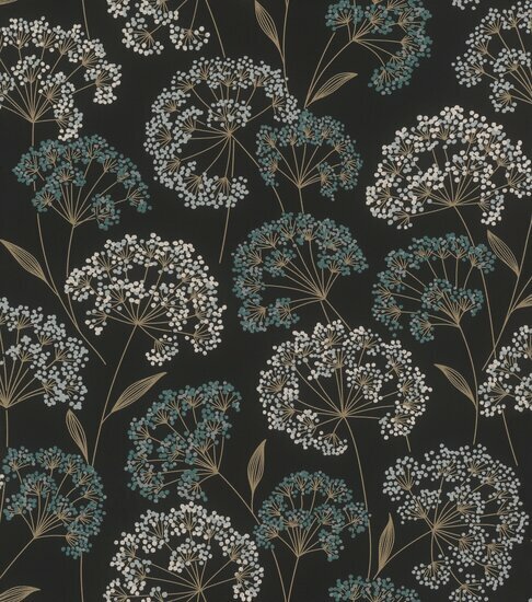 Rasch Allegretto 793321 Zwart Behang