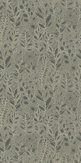 Casamance Palmadora - Grijs 76680916 Behang