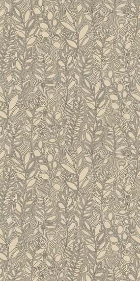 Casamance Palmadora - Bruin 76681018 Behang